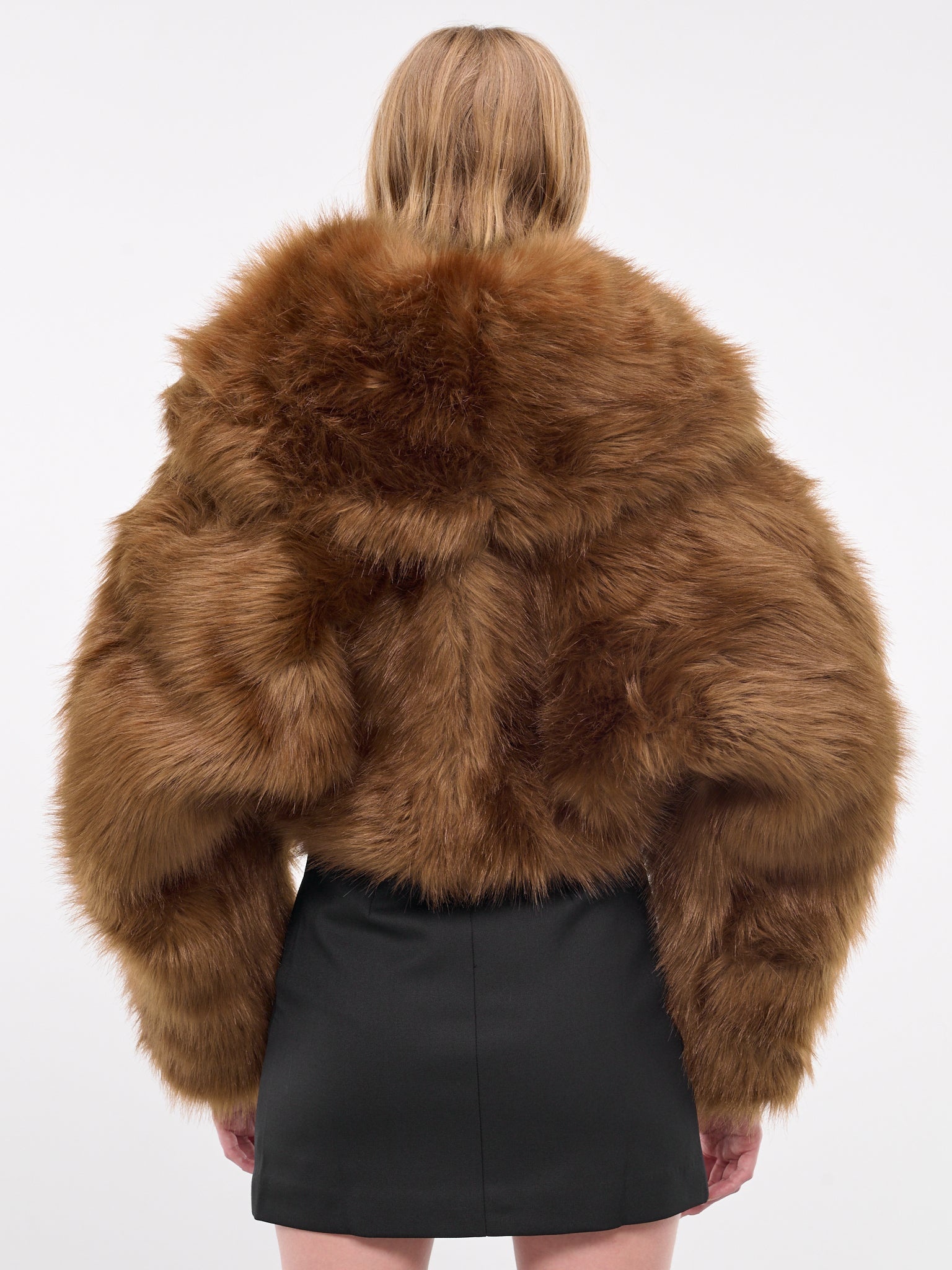 Vicinity Cropped Fur Jacket - 3