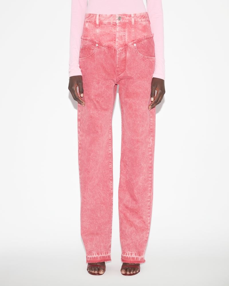NOEMIE DENIM PANTS - 4