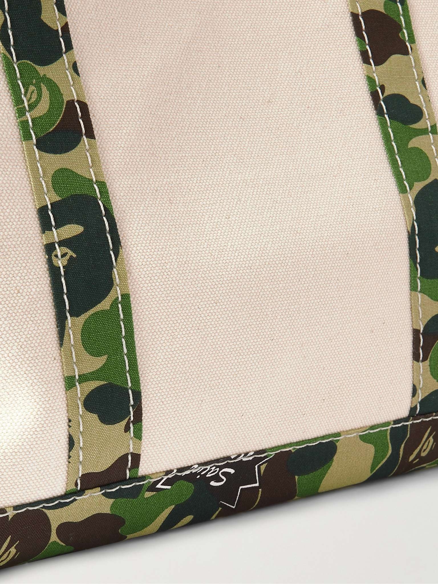SAINT Mxxxxxx☆関税込み☆BAPE コットンキャンバストートバッグ BAPE X SAINT MXXXXXX 】TOTE BAG L | bape.com