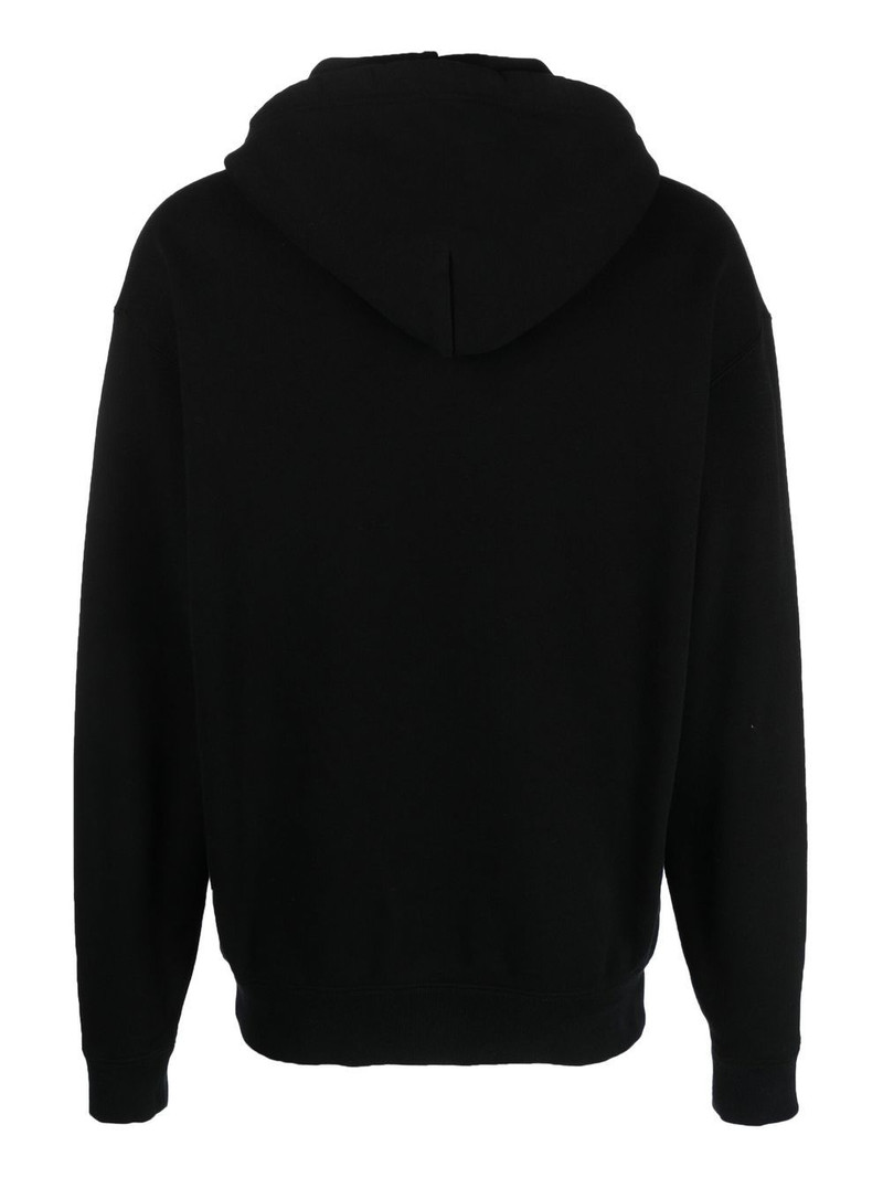 NEIGHBORHOOD College logo-print hoodie outlook