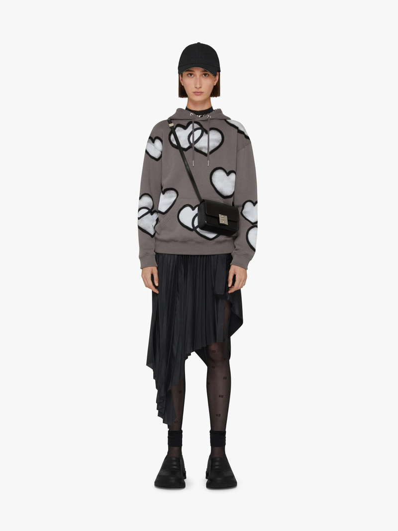 Givenchy HOODIE WITH TAG EFFECT PRINTS outlook