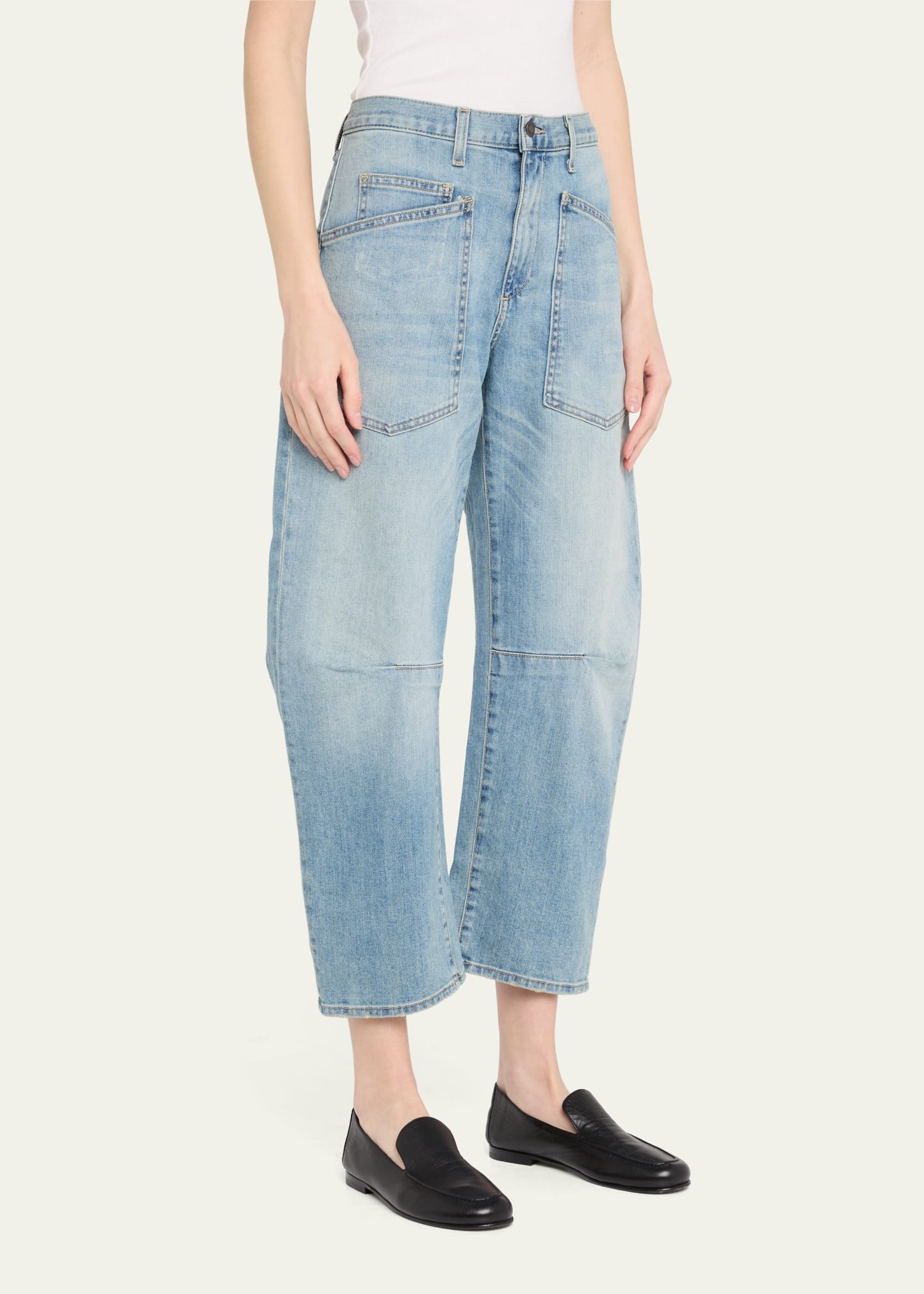 Shon Cropped Jeans - 4