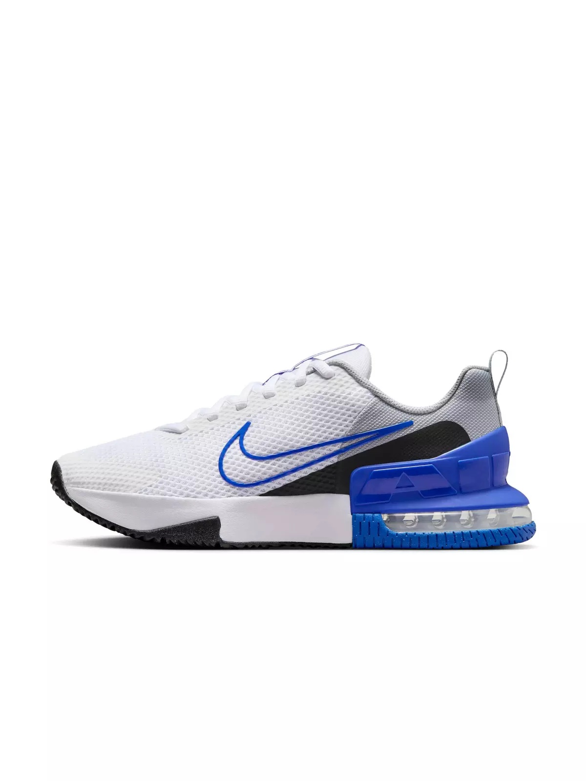 Air Max Alpha Trainer 6 "White/Light Smoke Grey/Black/Hyper Royal" Men's Training Shoe - 2