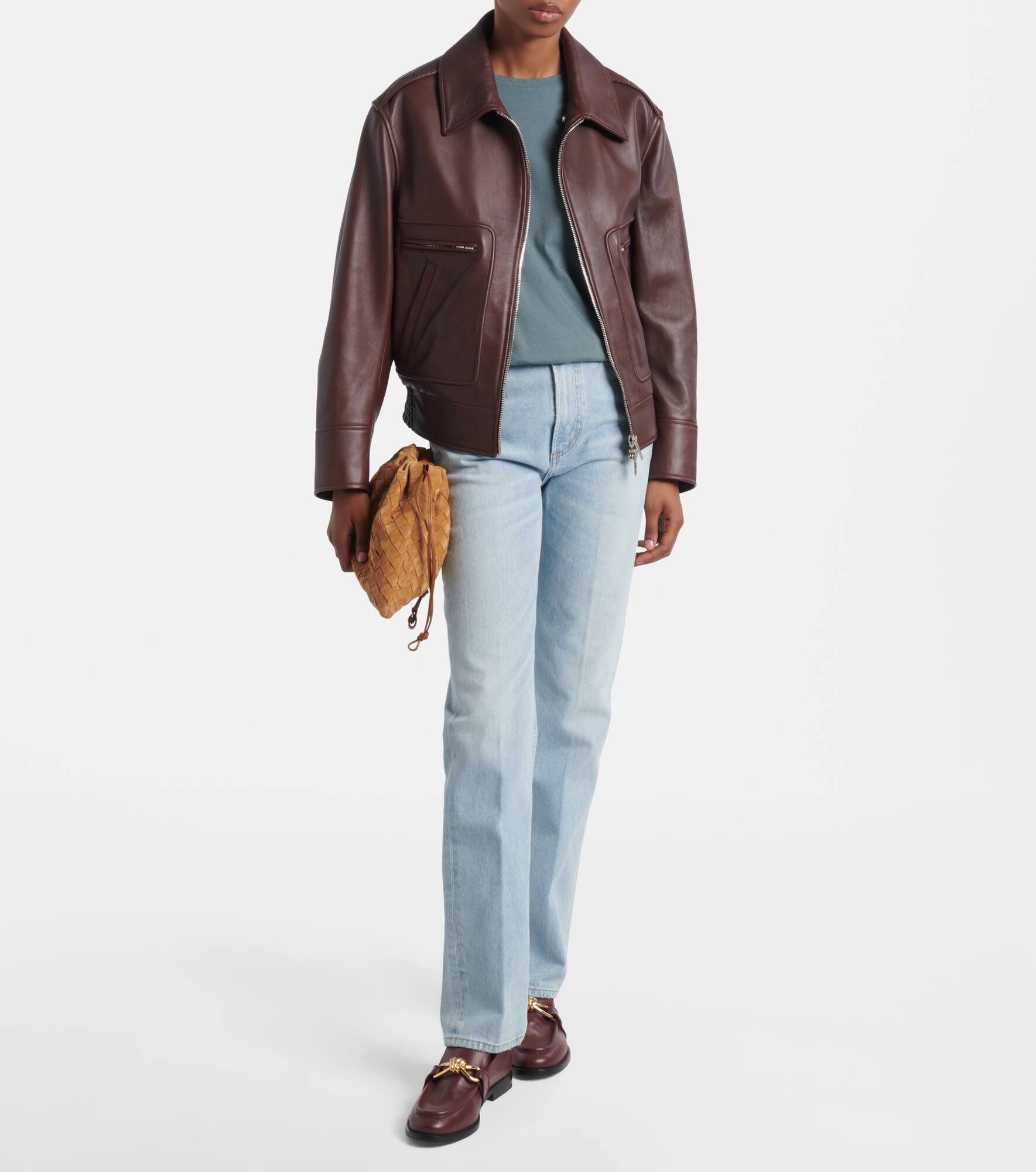 Zurie high-rise straight jeans - 2