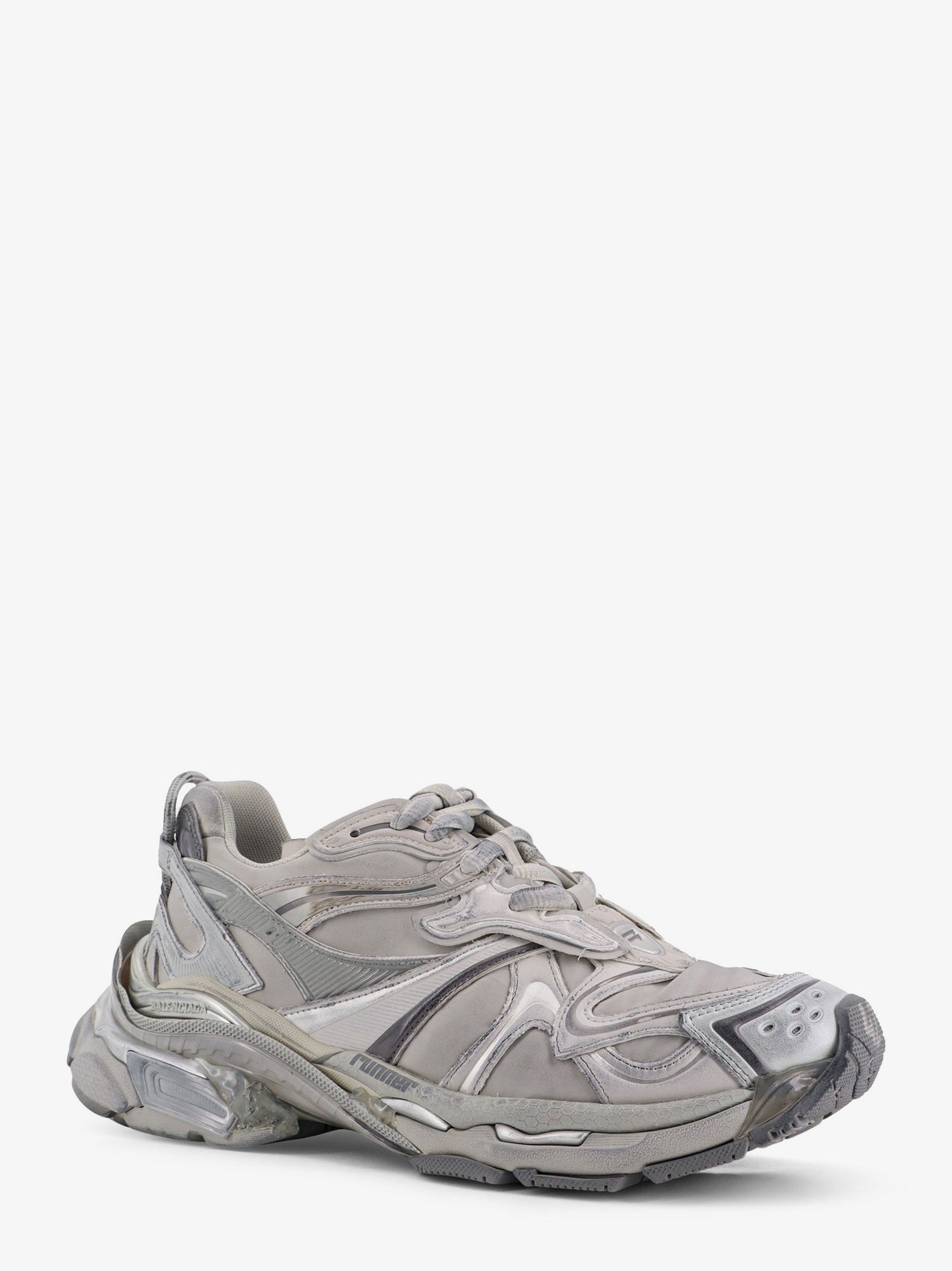 Balenciaga Runner 2 Low-Top Nylon Sneakers - 2