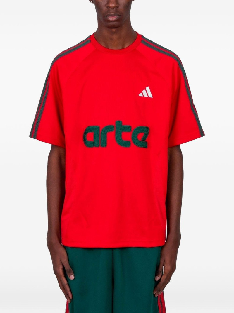 x Arte Antwerp 3-stripes-logo T-shirt 1