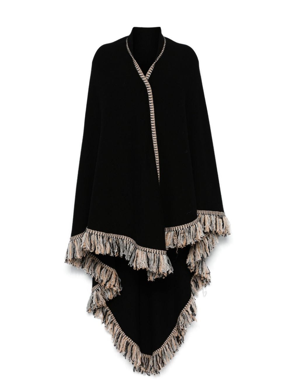 wool poncho - 1