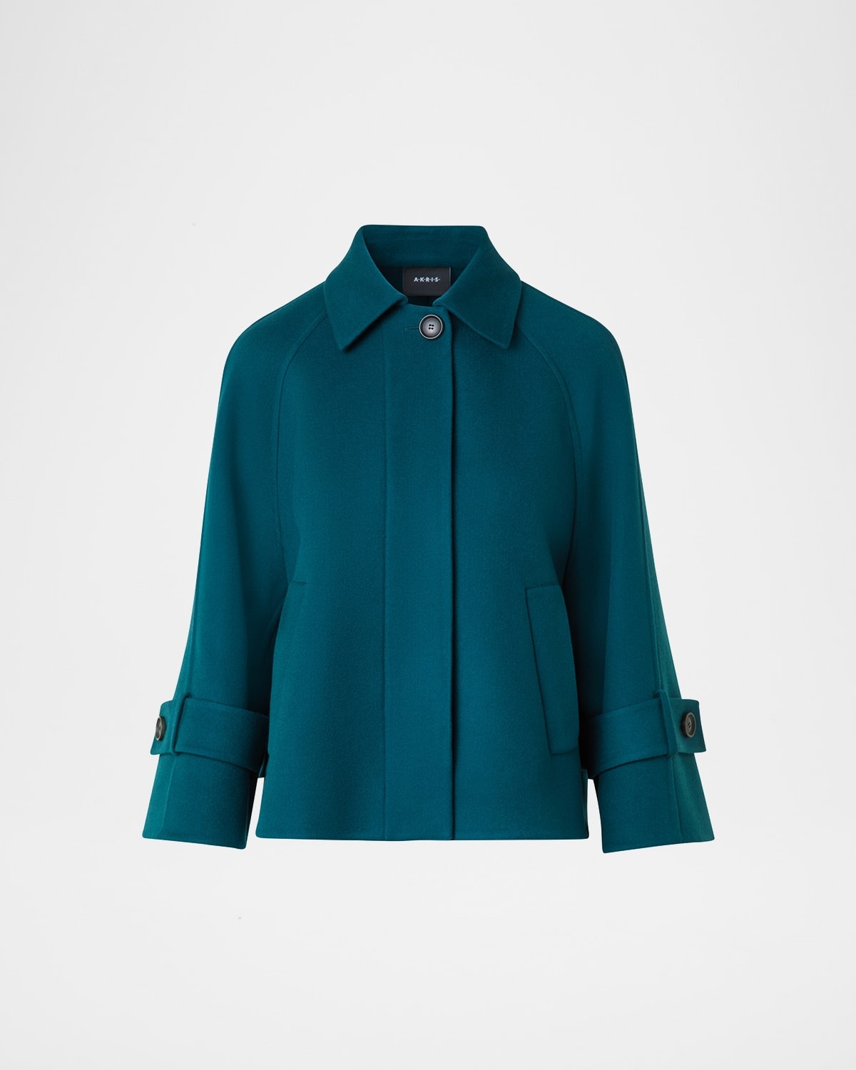 Alisa Cashmere Double-Face A-Line Jacket - 1