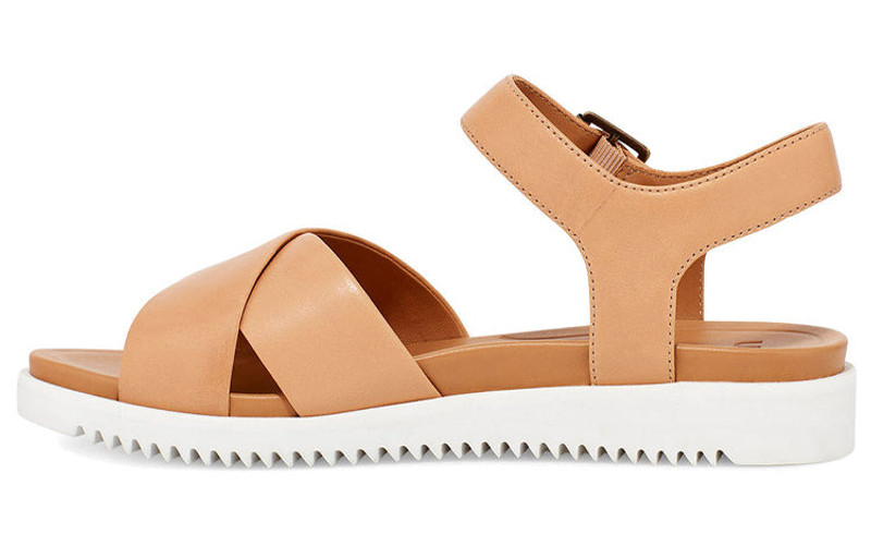 UGG (WMNS) UGG other Sports sandals 'White Brown' 1116372-PRCN outlook