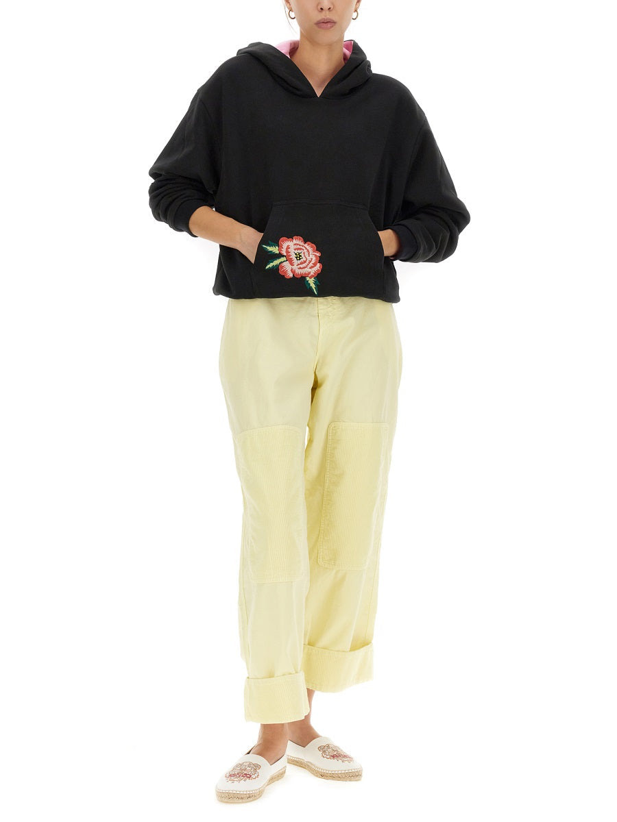 Kenzo Women Reversible Cotton Sweatshirt - 5