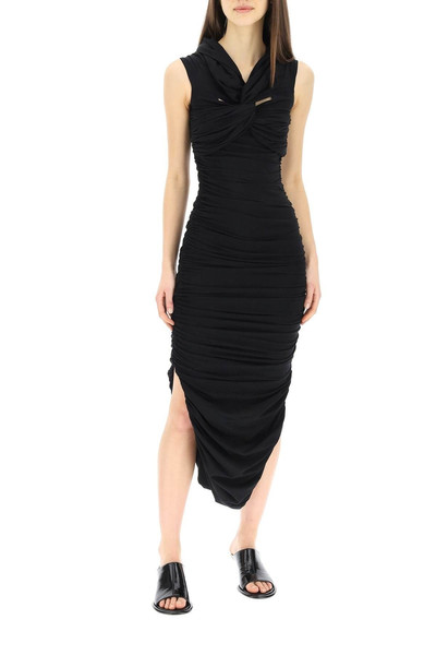 KHAITE SPENCE MIDI DRESS outlook