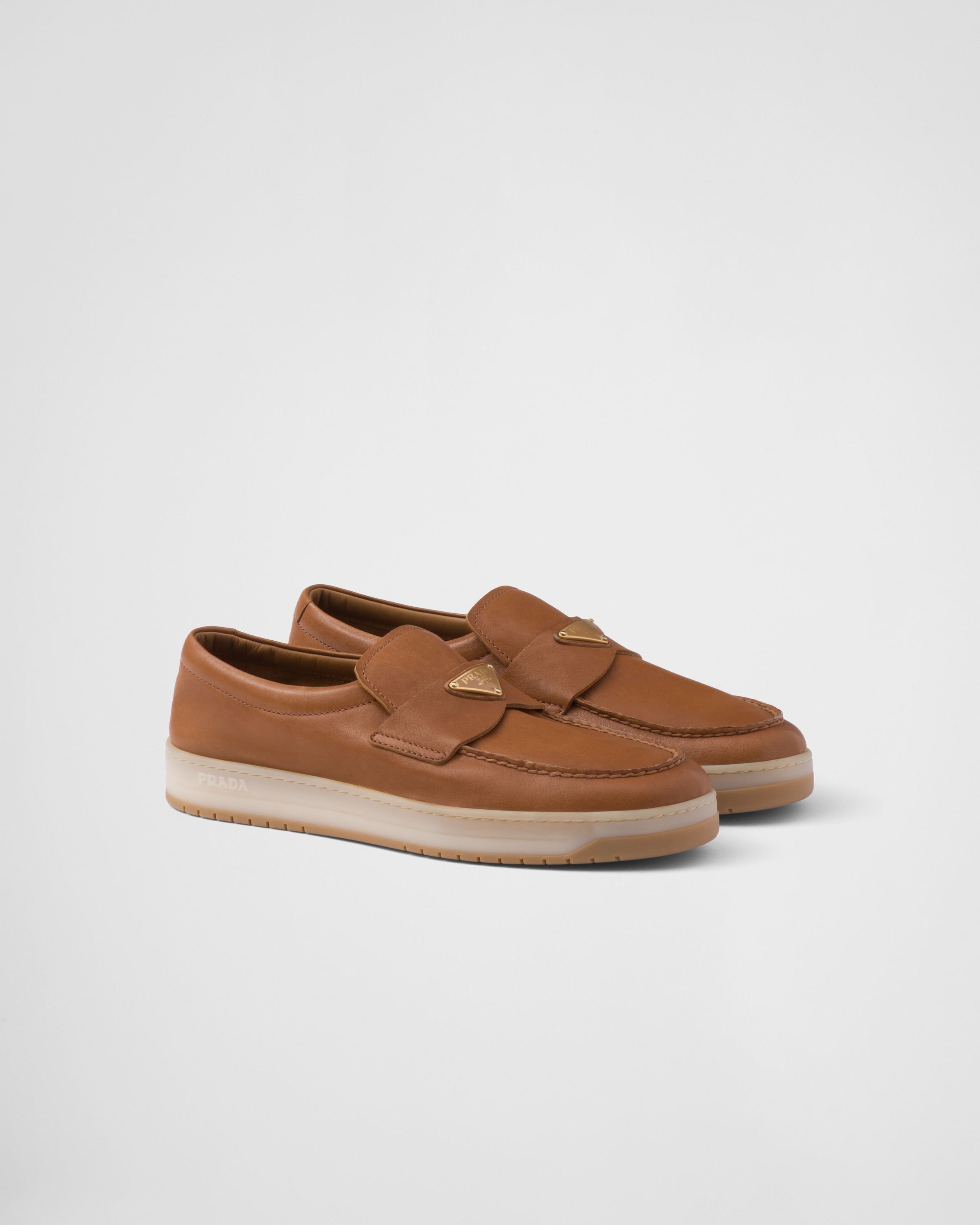 Nappa leather loafers - 1