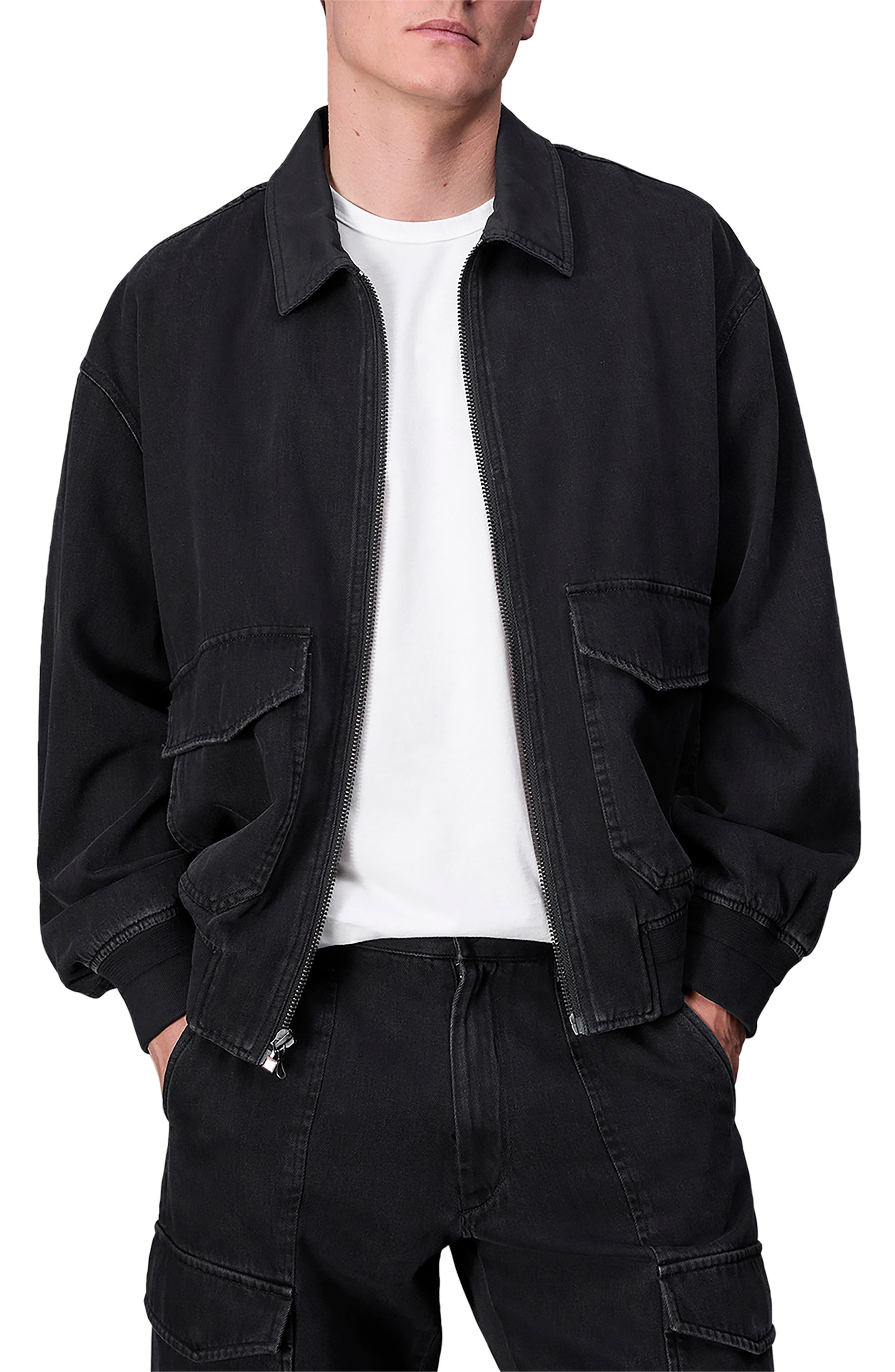 rag & bone Dorset Denim Jacket in Black at Nordstrom - 1