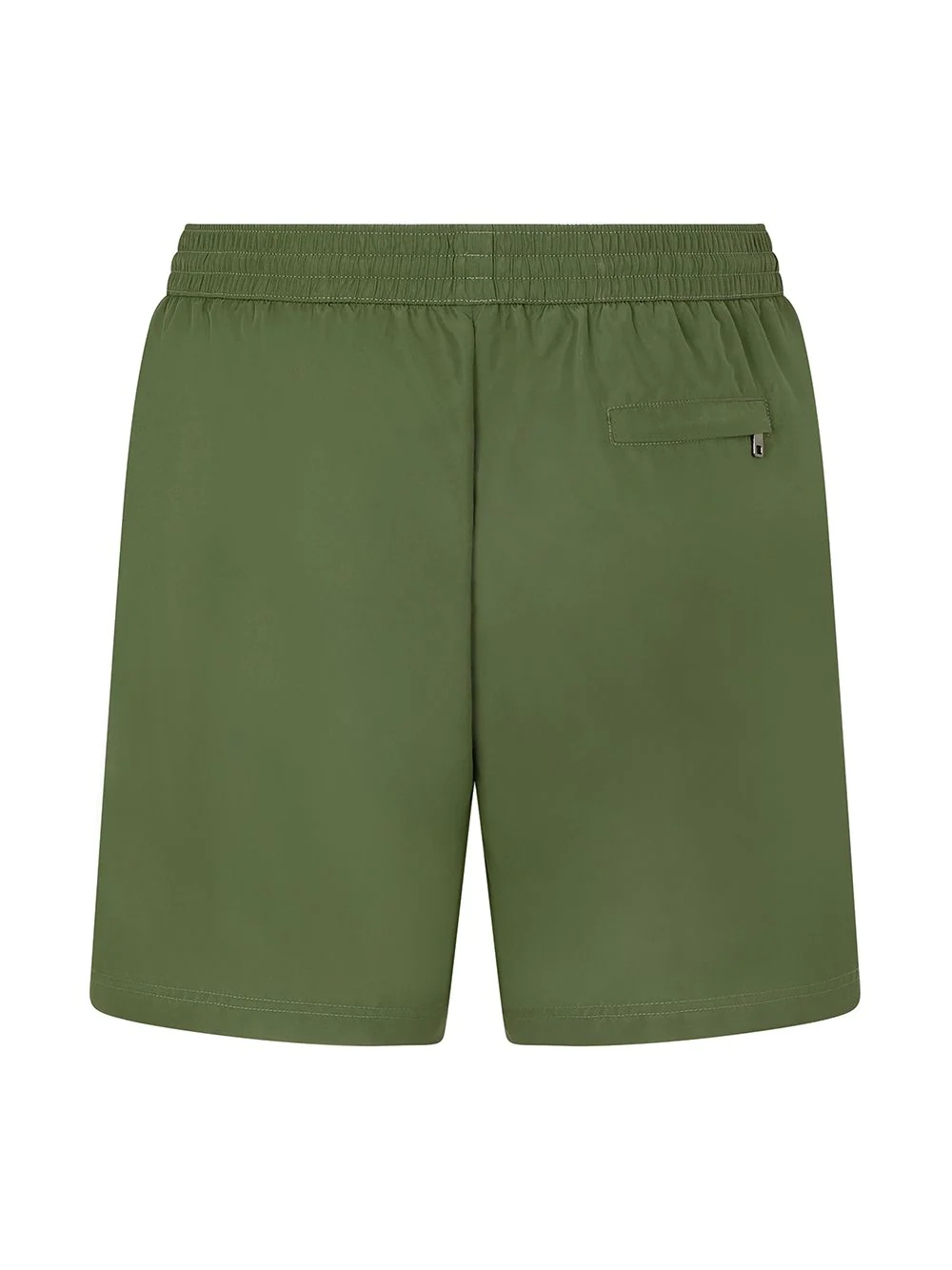 logo-plaque swim shorts - 4