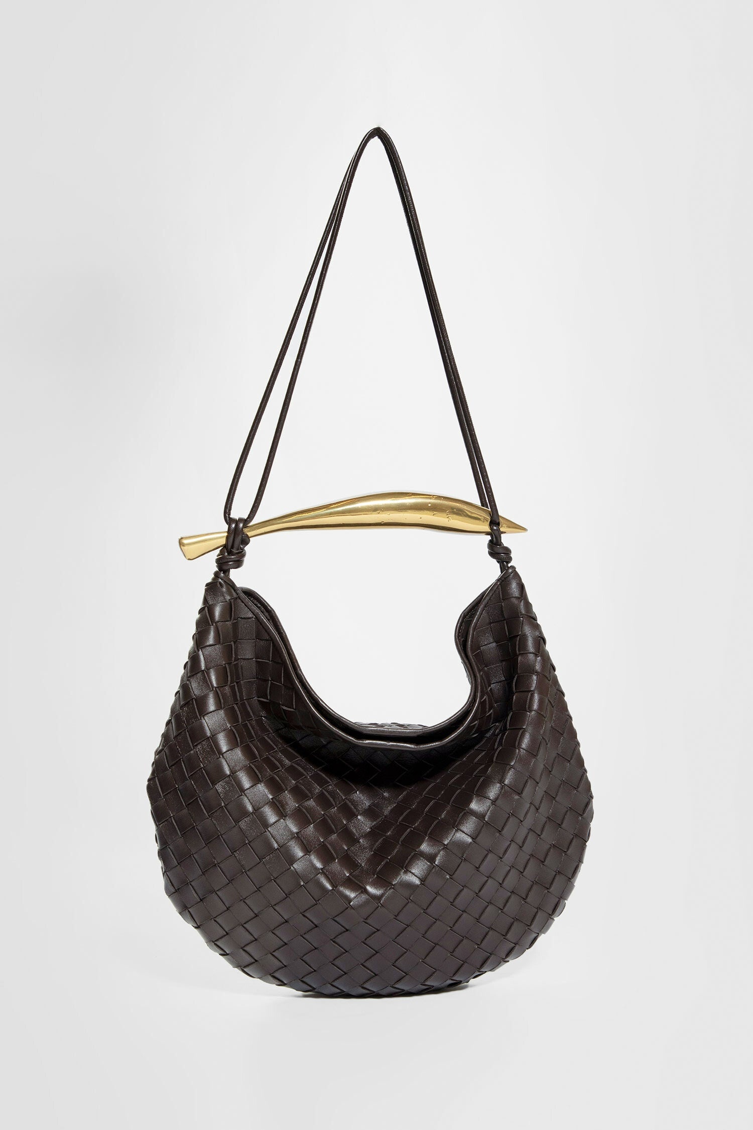 BOTTEGA VENETA WOMAN BLACK SHOULDER BAGS - 3