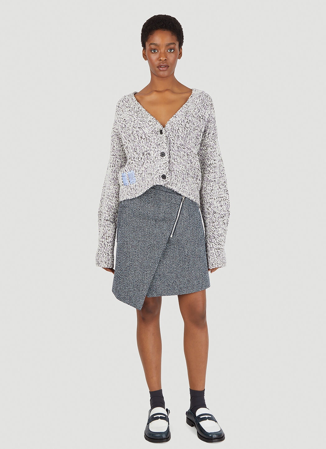 Cropped Cardigan - 2