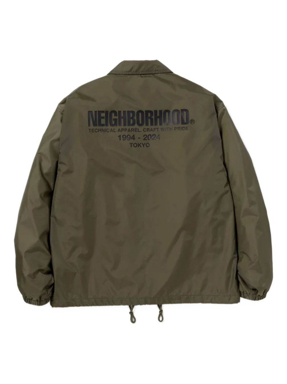 logo-print jacket - 2