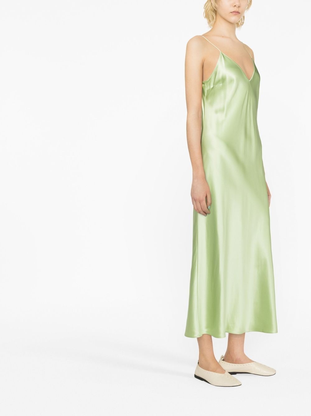 Clea satin slip dress - 4