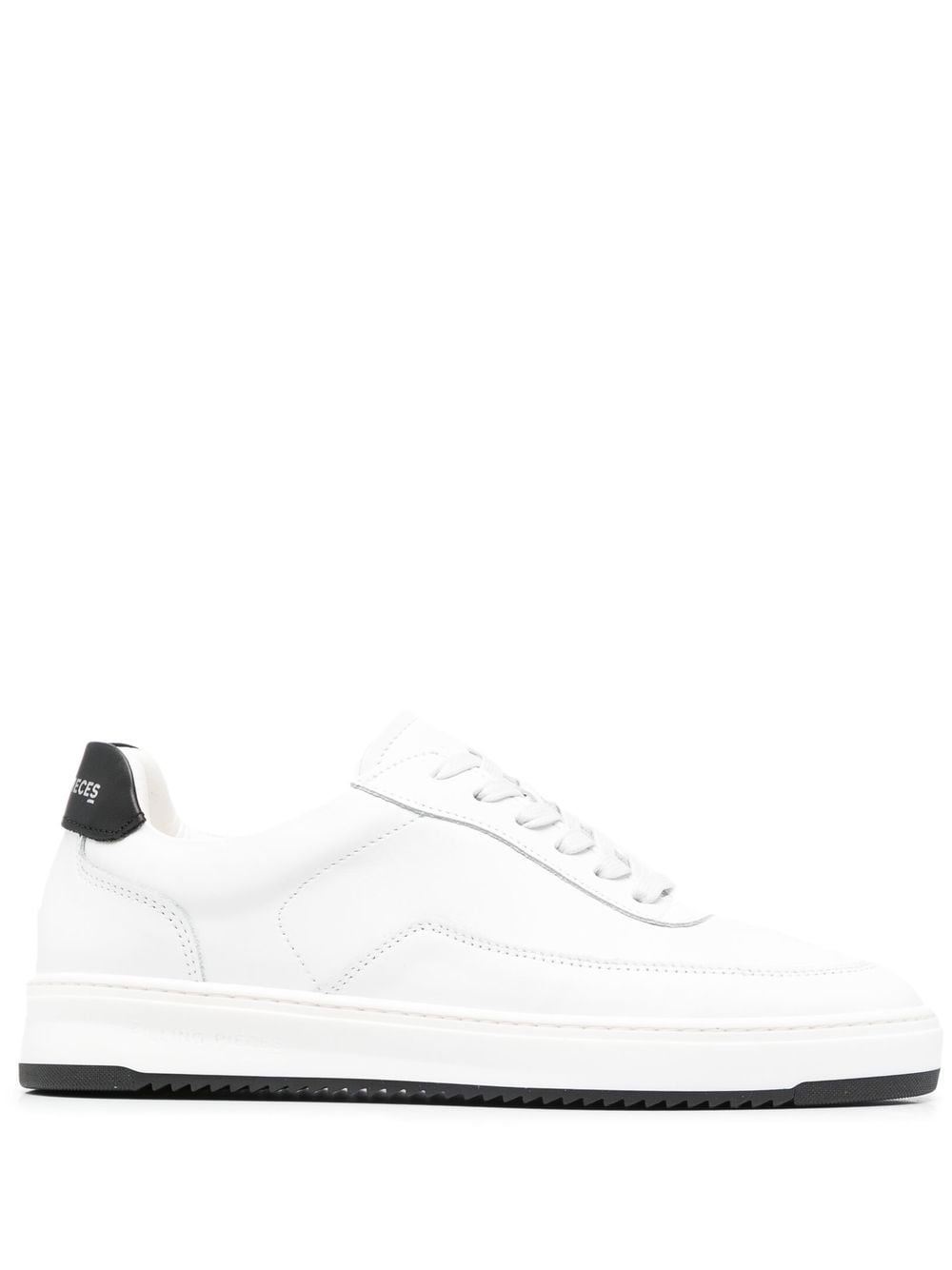 calf leather sneakers - 1