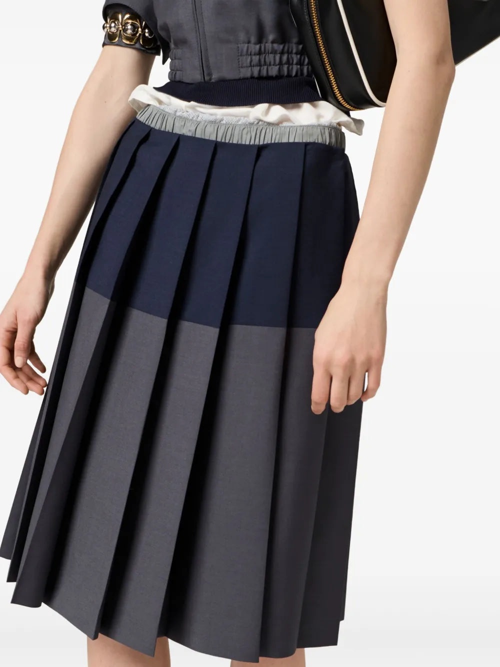 MIU MIU - Women Kid Mohair Skirt - 4