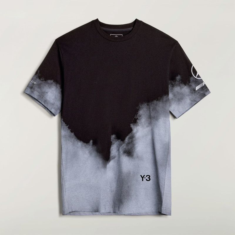 Y-3 MERCEDES - AMG PETRONAS FORMULA 1 TEAM TOUR SHORT SLEEVE TEE 1