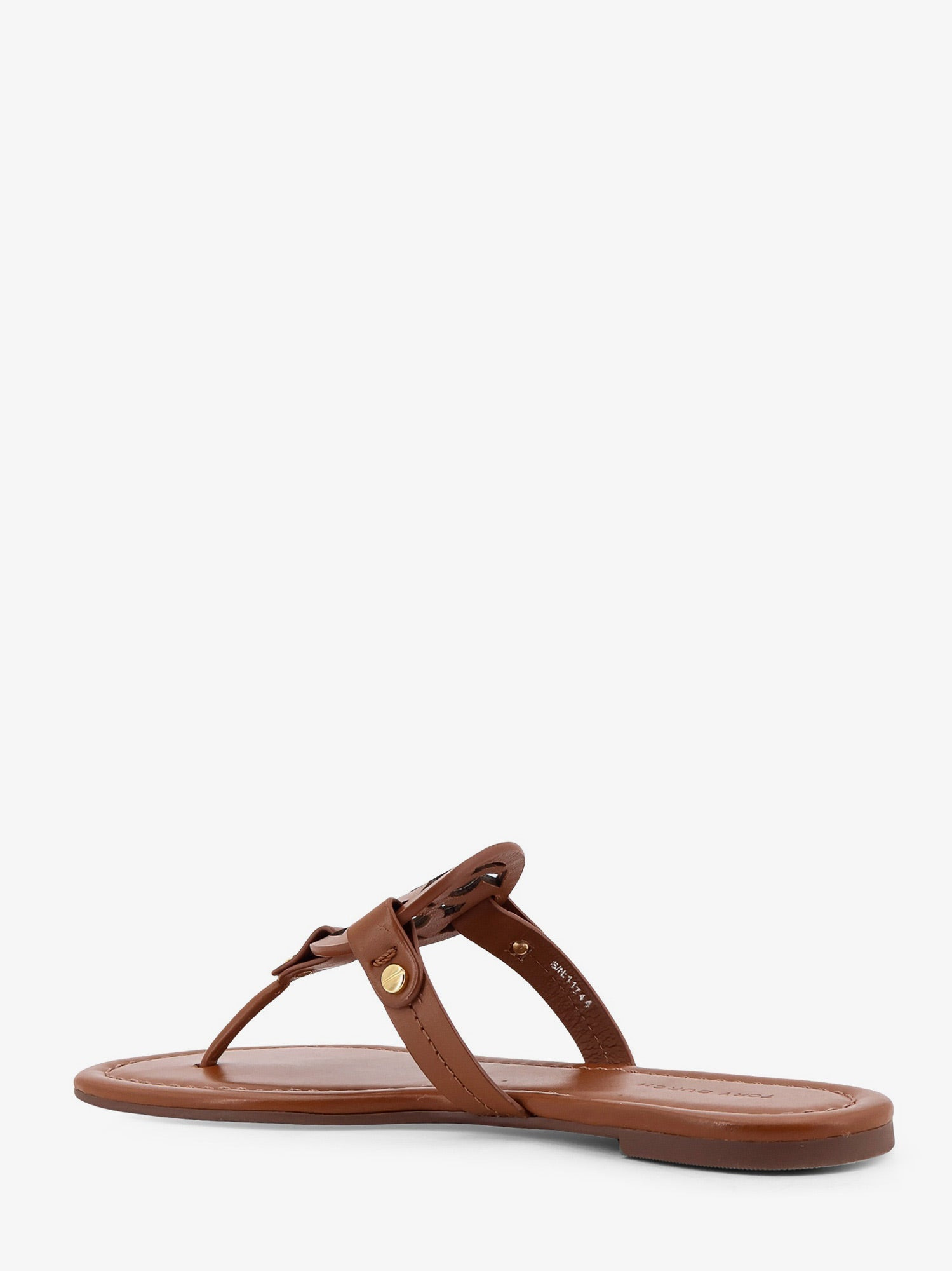 TORY BURCH - Tory Burch Miller Leather Thong Sandals - 3