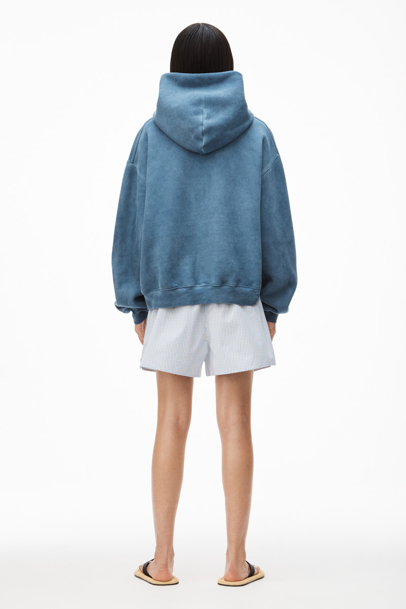 HOTFIX LOGO HOODIE IN CONDENSED FLEECE 5