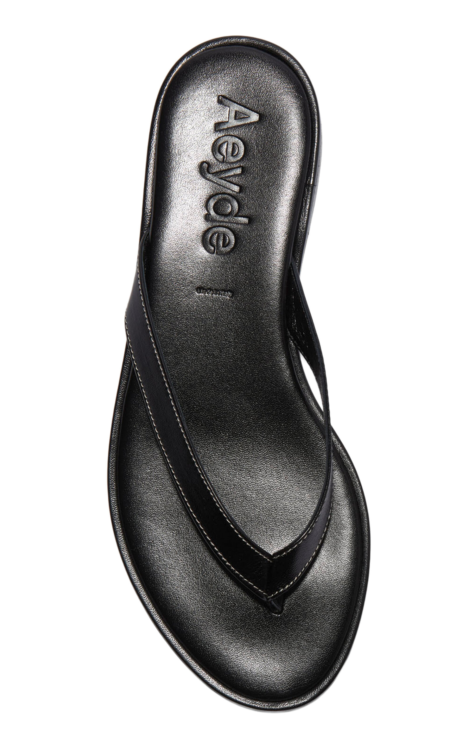 Melody Leather Sandals black - 3