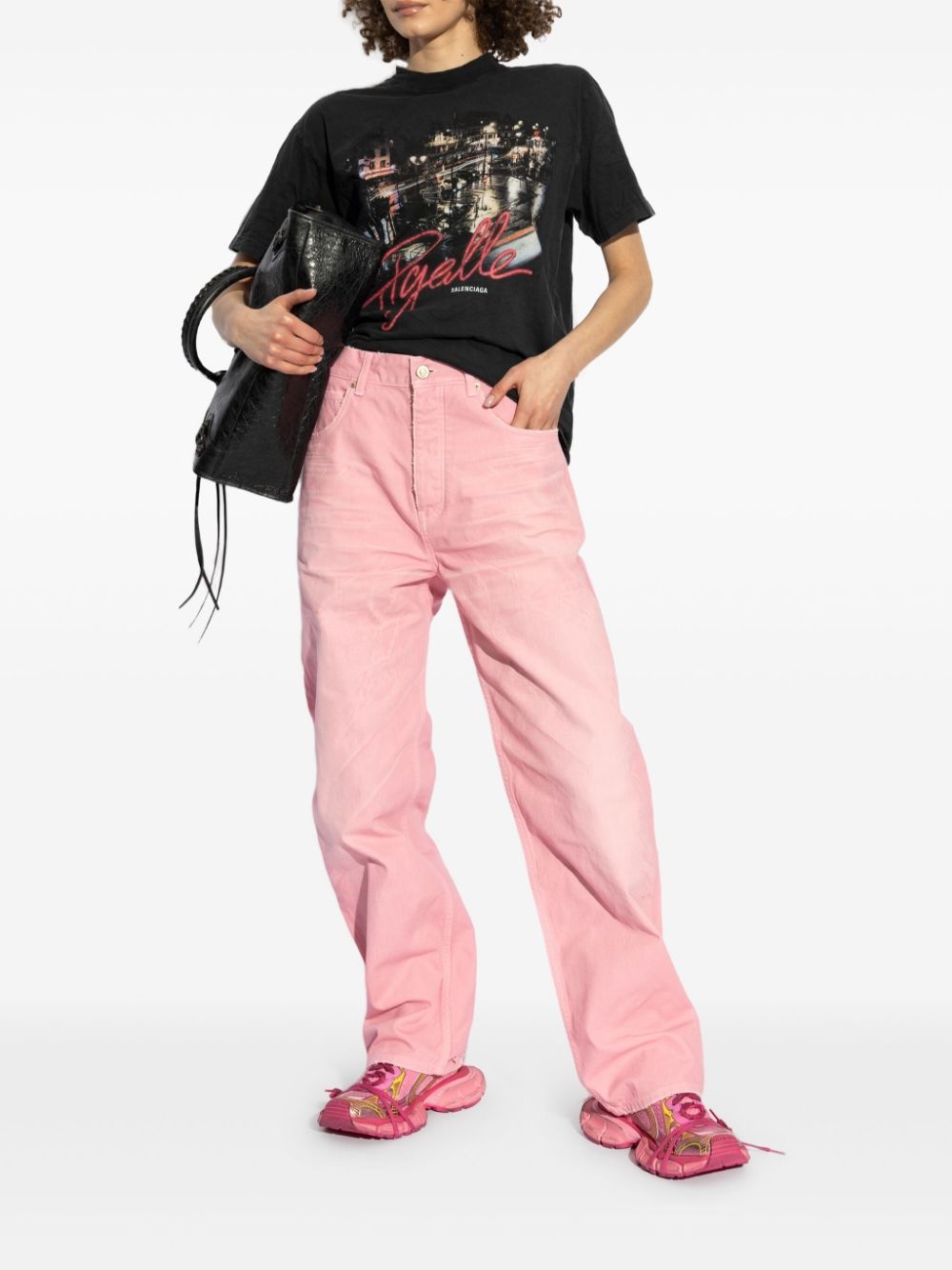 wide-leg jeans - 2