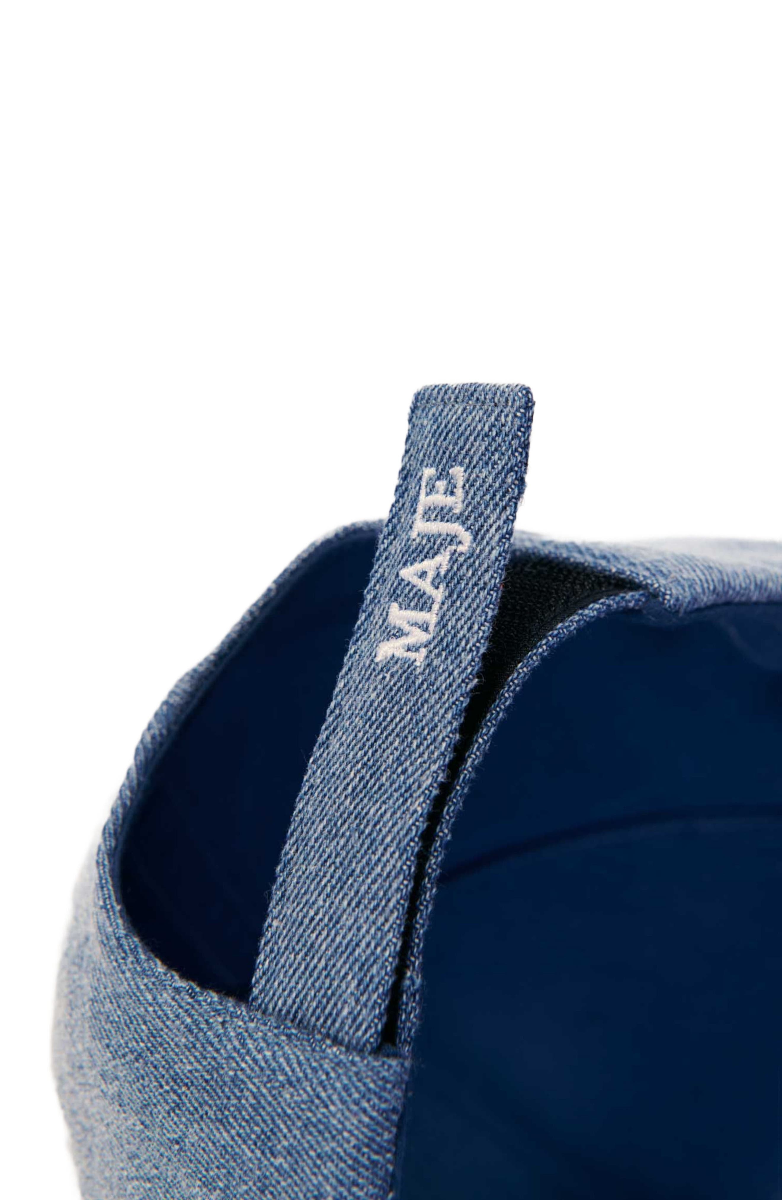 maje Denim cap in Blue Jean at Nordstrom - 6
