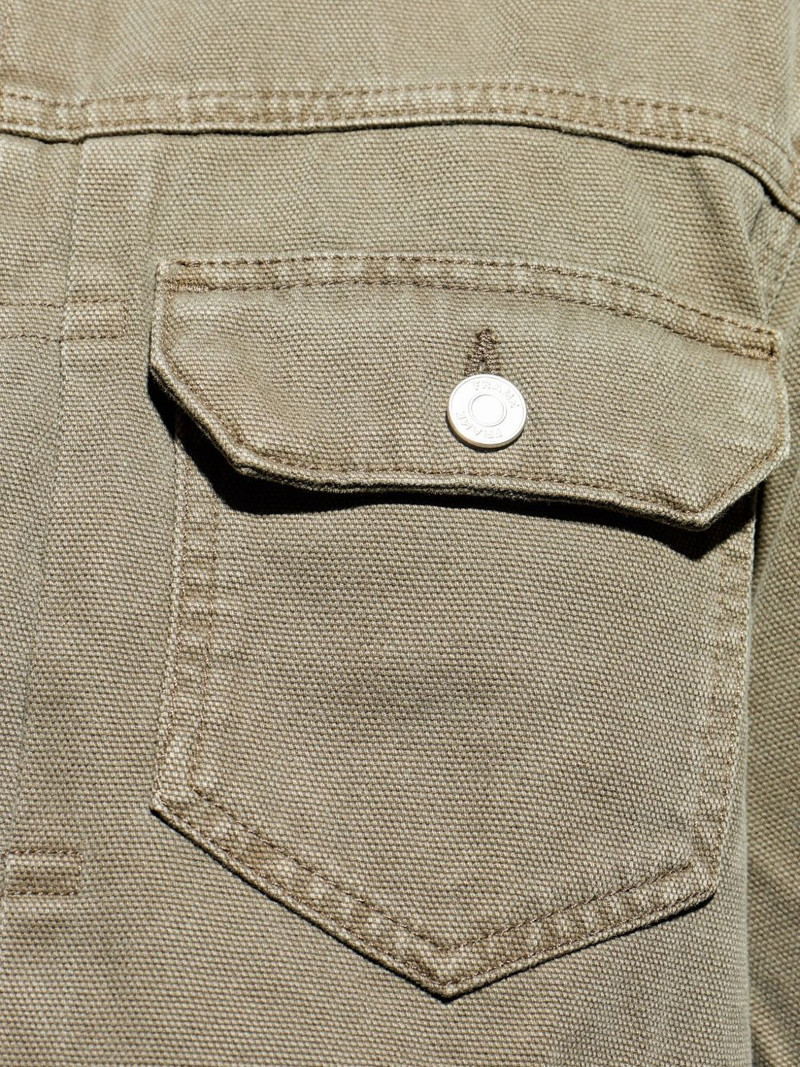 chest-pockets collared jacket 5
