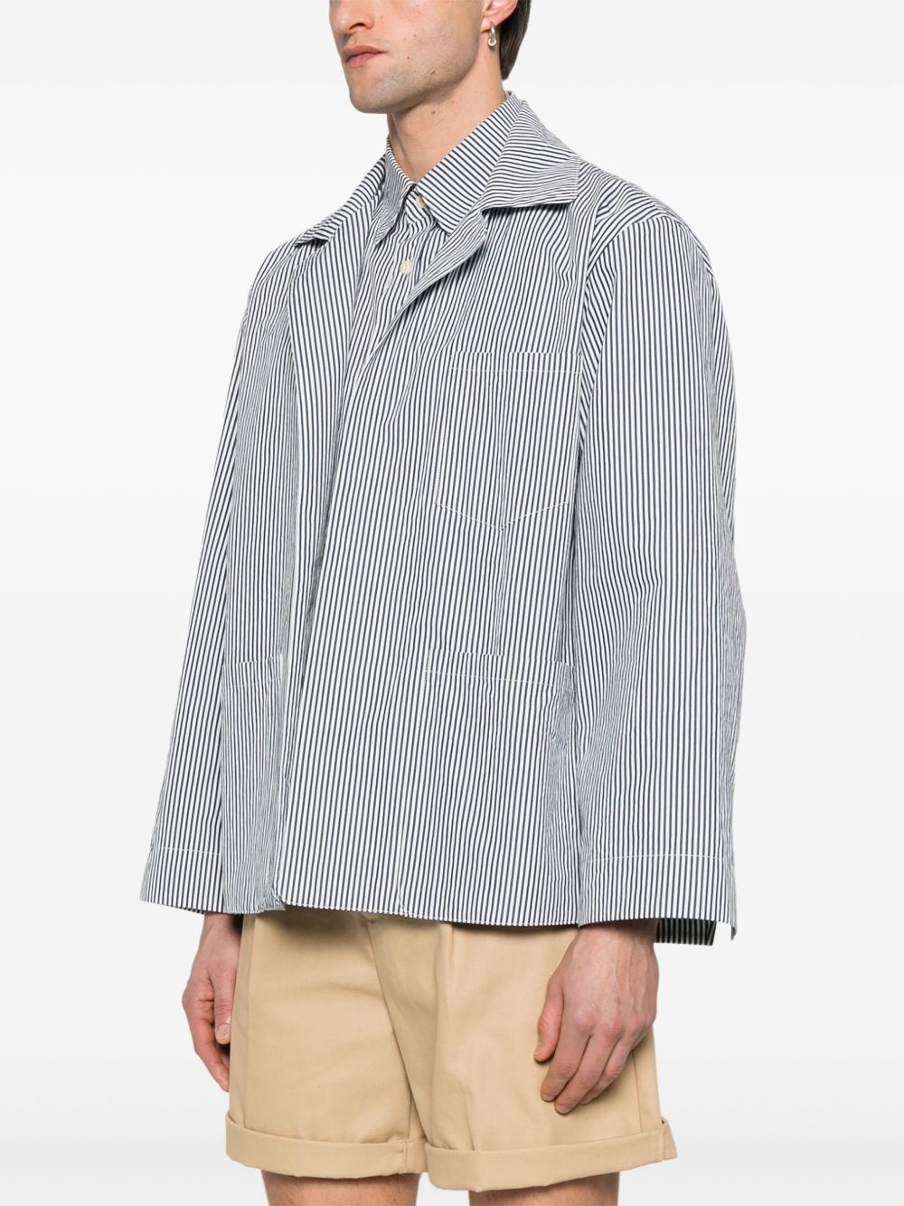 striped jacket - 3