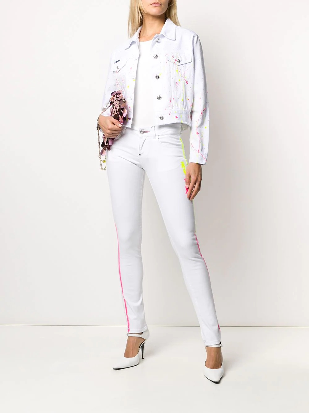 Neon Rock skinny jeans - 2