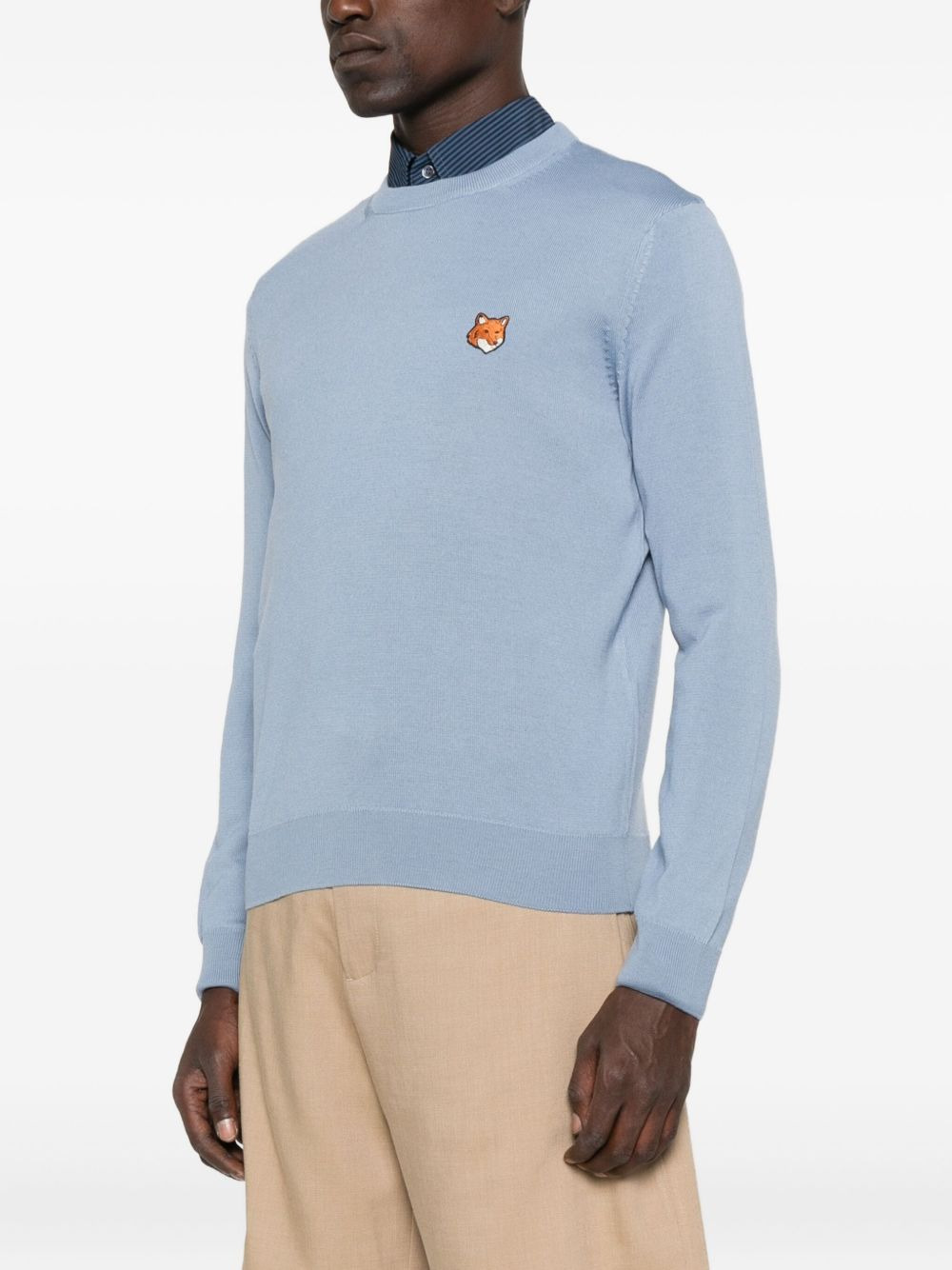 Fox Head wool sweater - 3