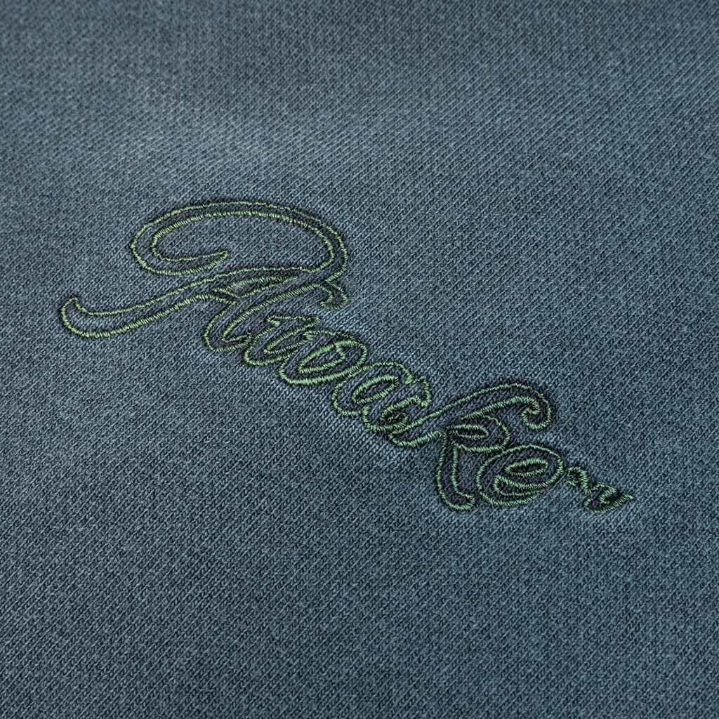 AWAKE SUNBLEACHED LOGO SWEATPANTS - BLUE - 3