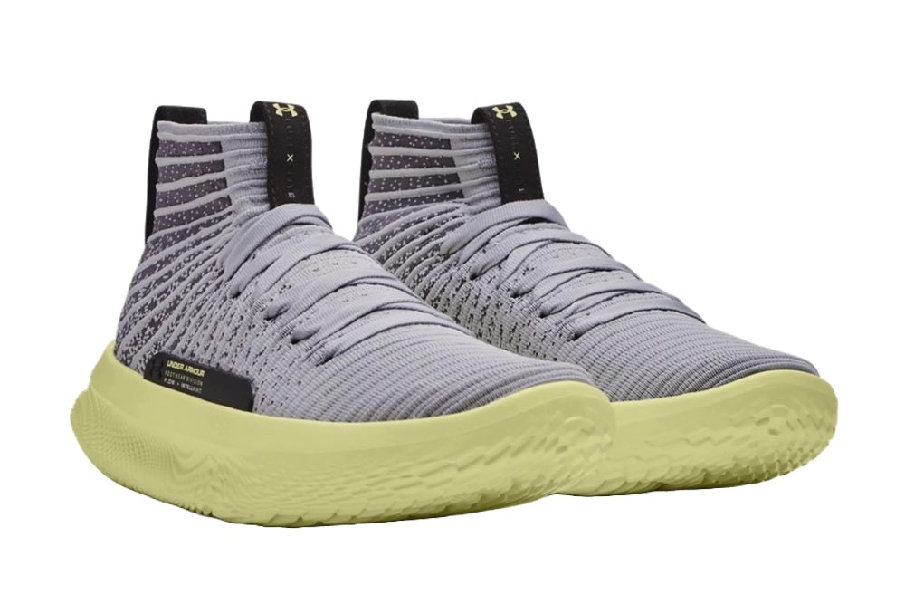 Under Armour Flow FUTR X Elite 'Mod Grey Sonic Yellow' 3024977-100 - 3