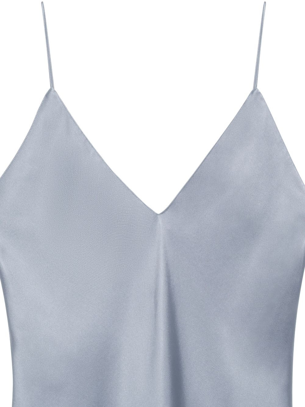 Ellen V-neck silk top - 4