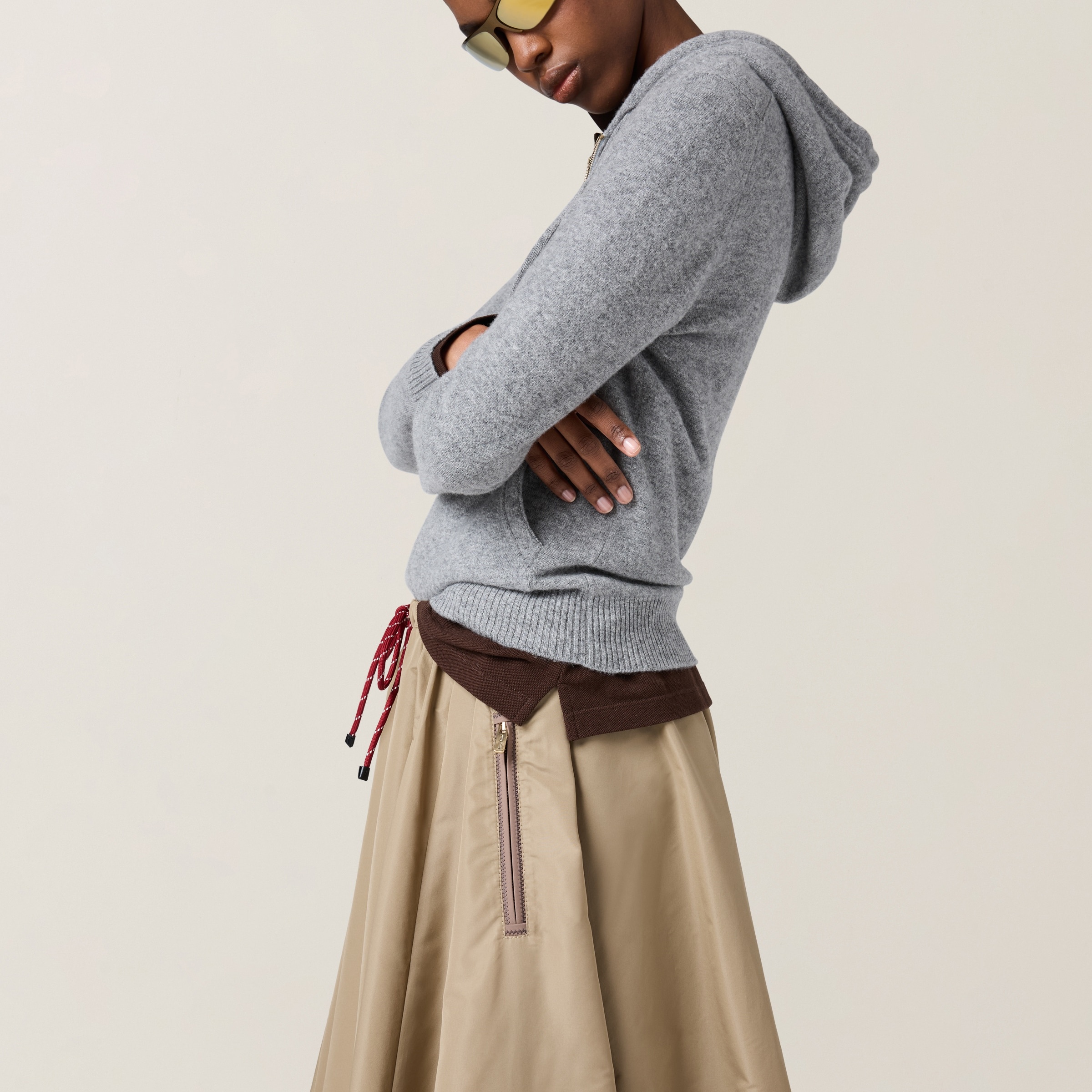 Technical fabric skirt - 5