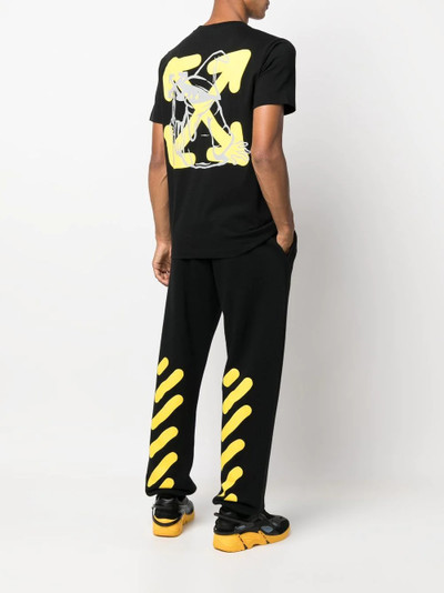 Off-White Arrows logo-print cotton T-shirt outlook