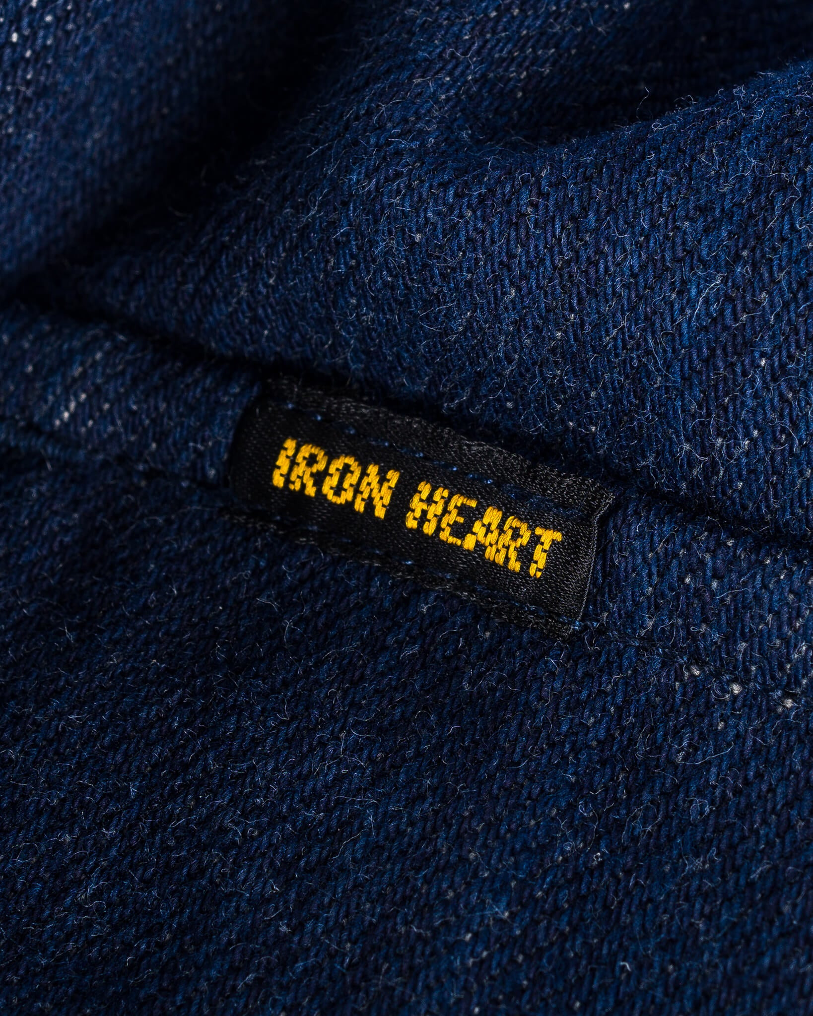 IHM-42-IND 16oz Natural Indigo Selvedge Denim M65 Field Jacket - 21