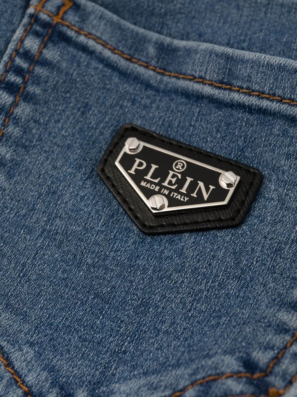 Iconic high waist biker jeans - 7
