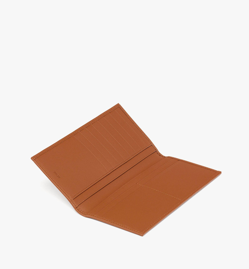 MCM Himmel Continental Wallet in Lauretos Jacquard outlook