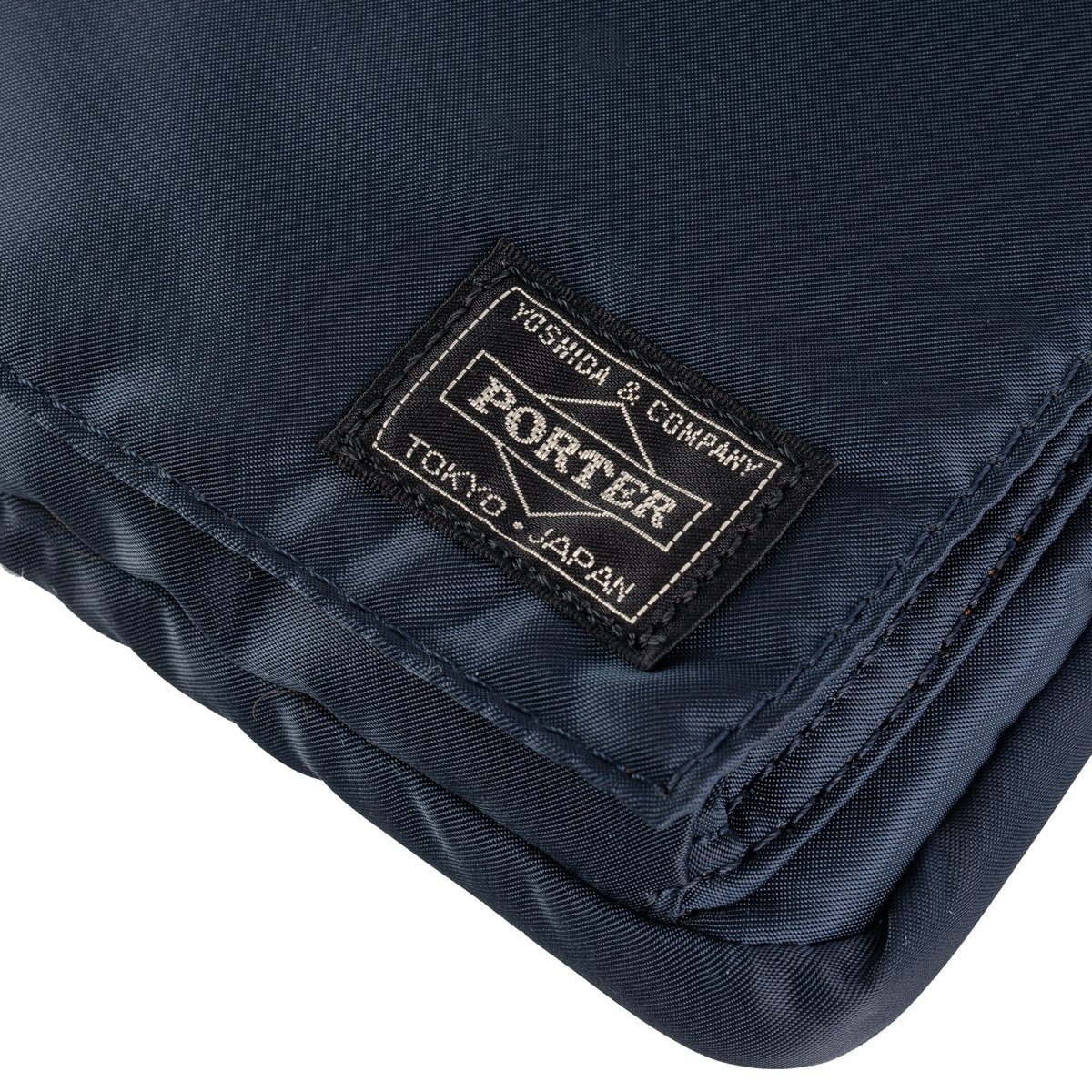 POR-DOC-BLU Porter - Yoshida & Co. - Tanker Document Case - Iron Blue - 3