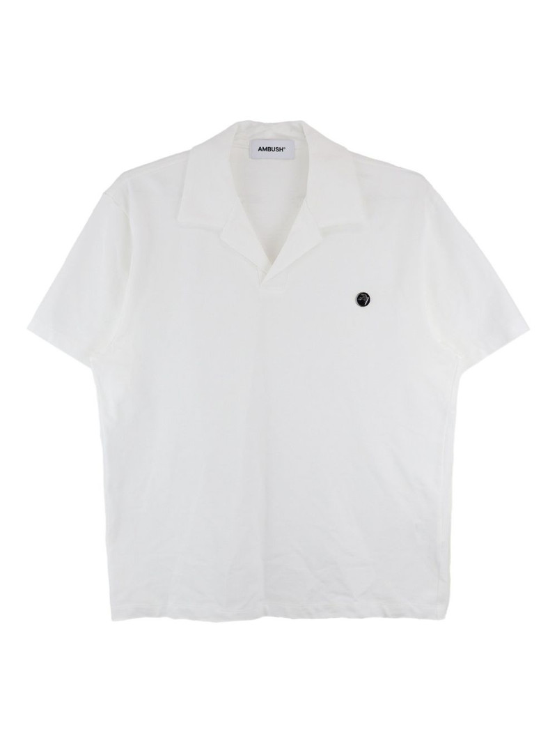 polo-collar short-sleeve T-shirt 1
