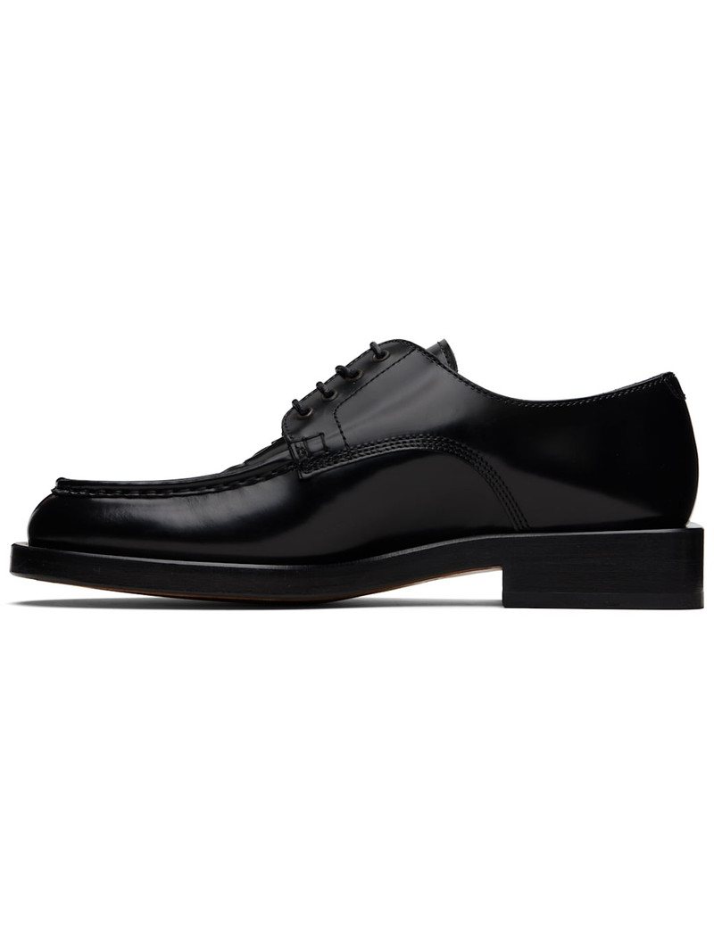 JACQUEMUS Black La Croisière 'The Woven' Derbys outlook