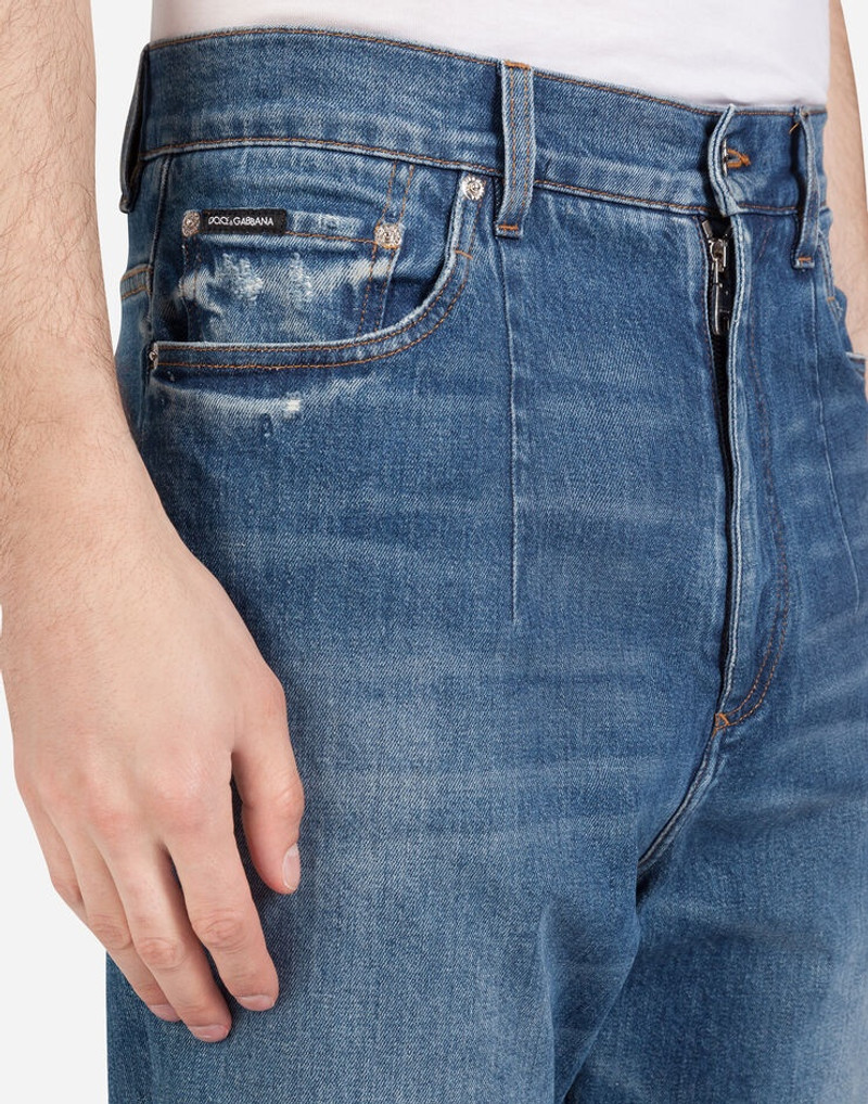 High-waisted stretch jeans 4