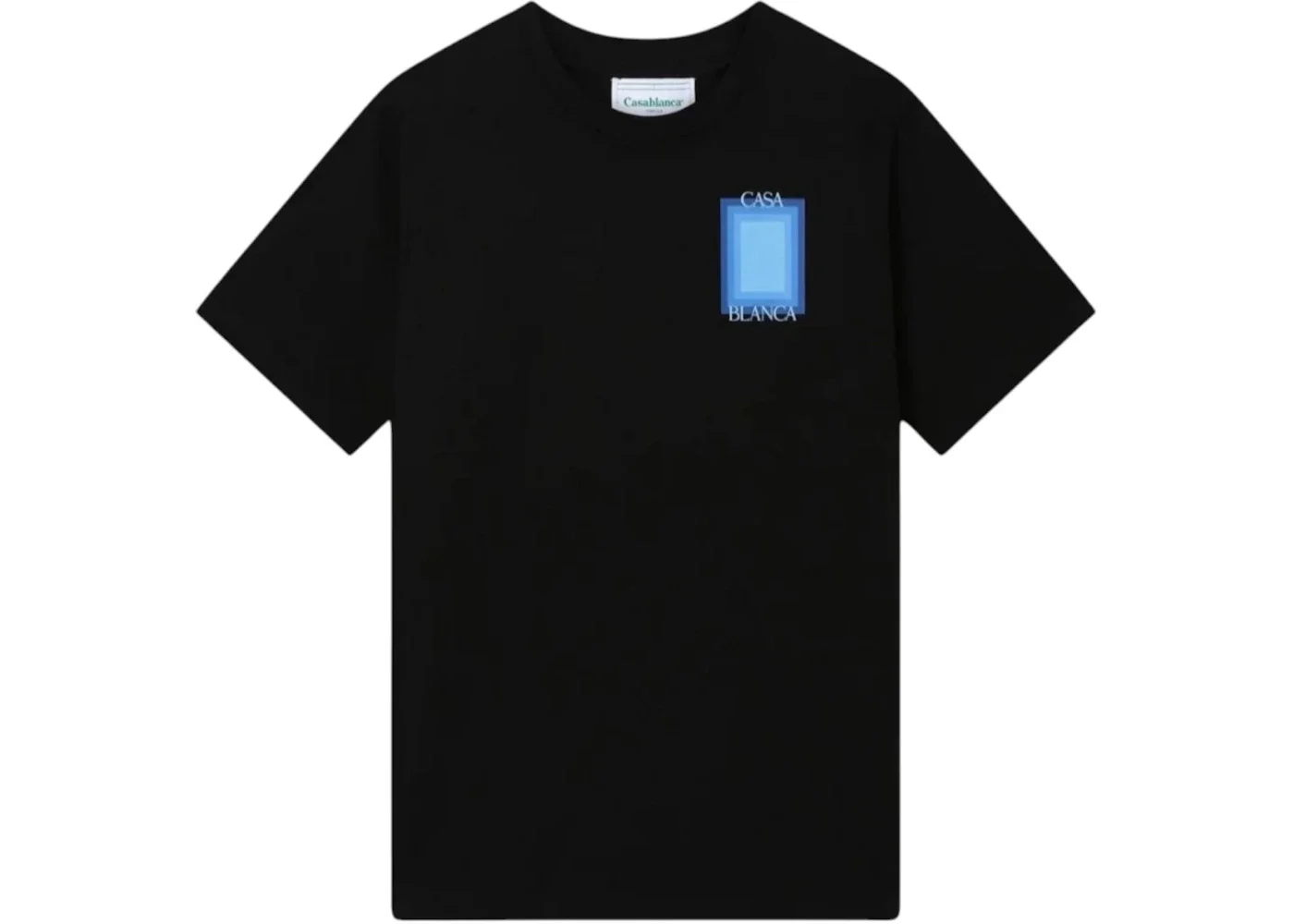 Casablanca Casablanca Degrade Screen Design T-Shirt Black - 1