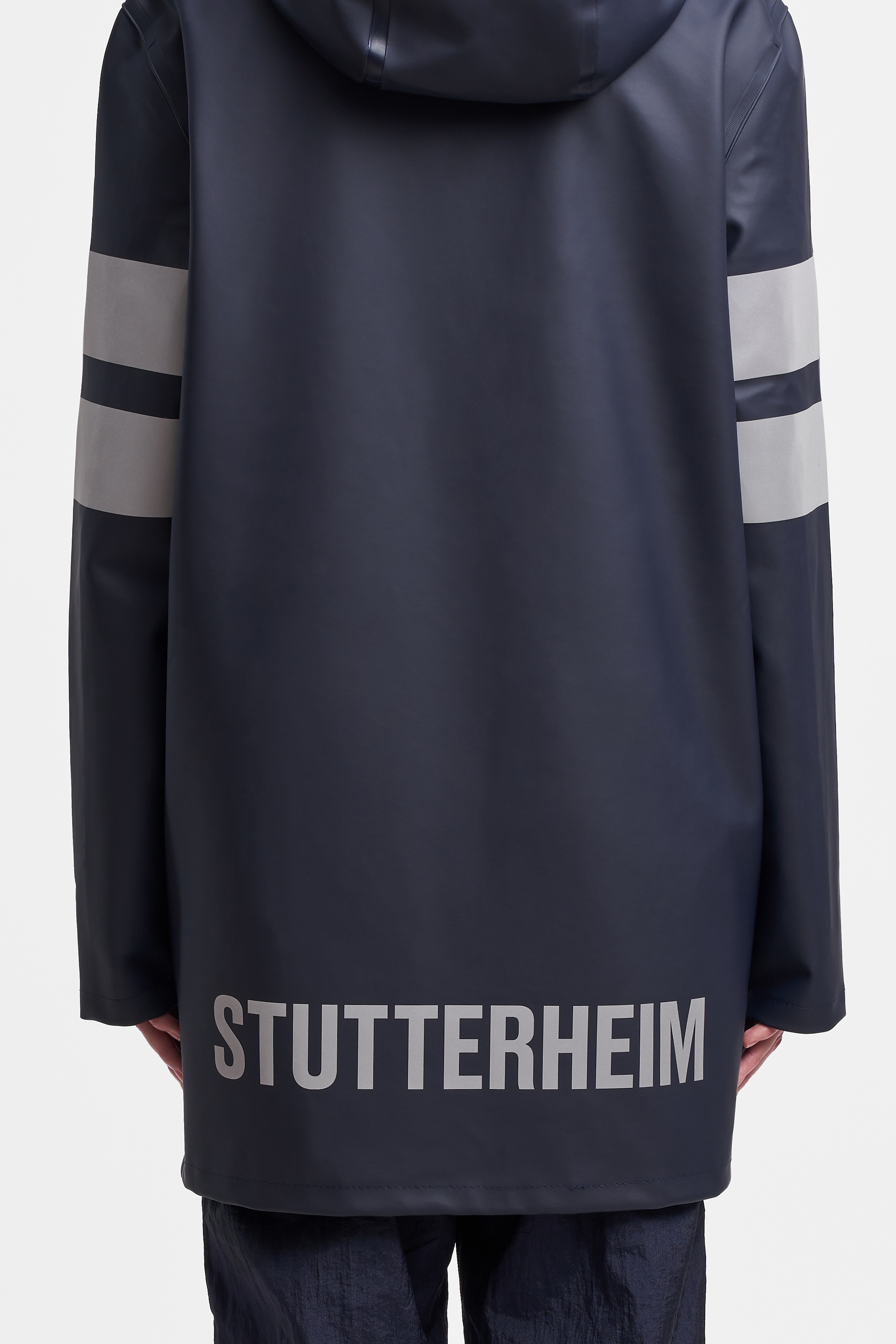 Stockholm Bike Raincoat Navy - 8