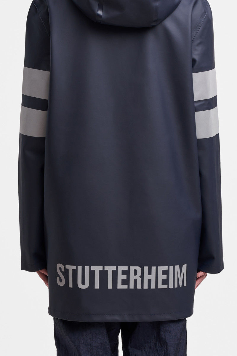 Stockholm Bike Raincoat Navy 8