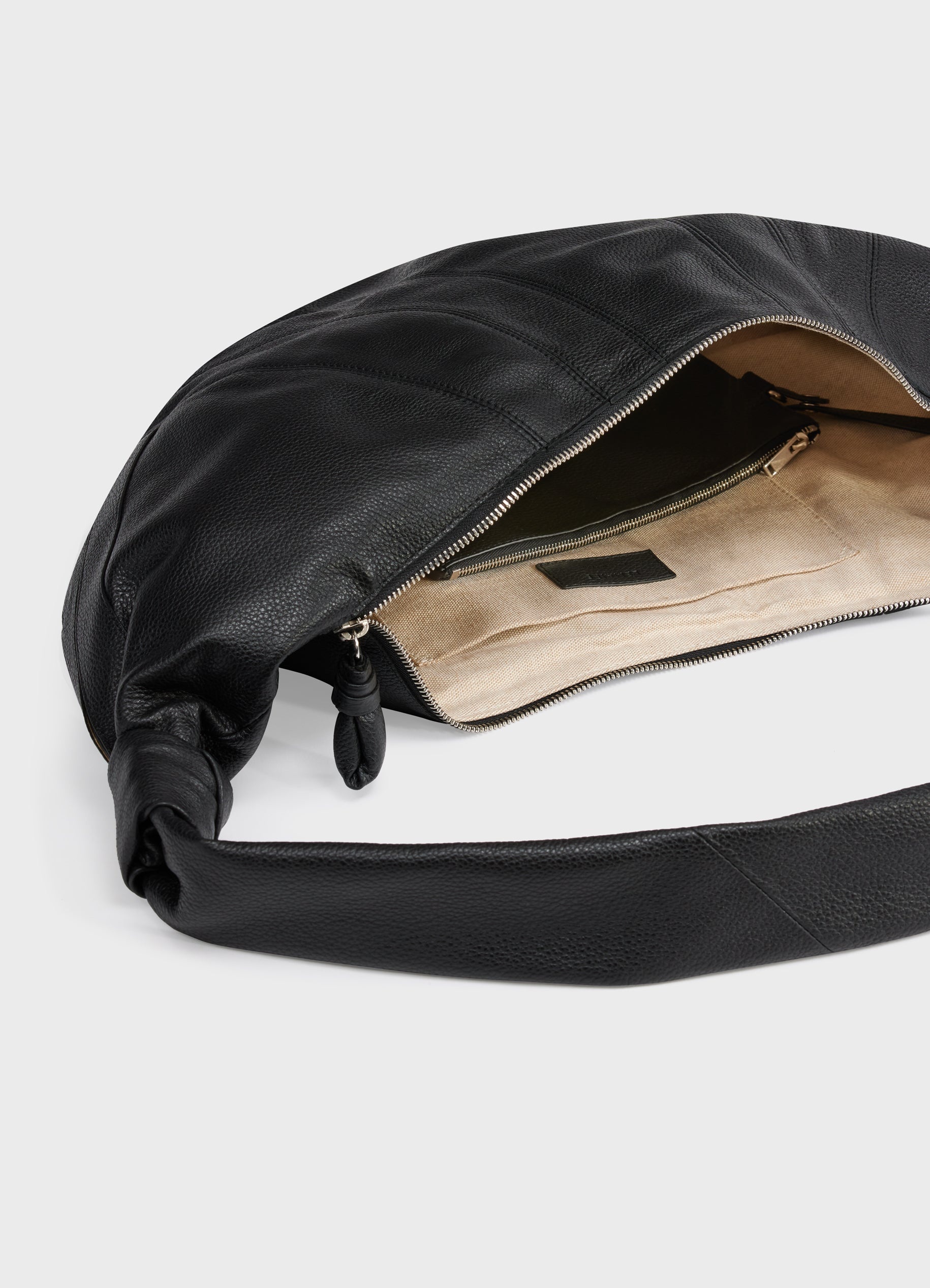 Lemaire LARGE CROISSANT BAG | REVERSIBLE